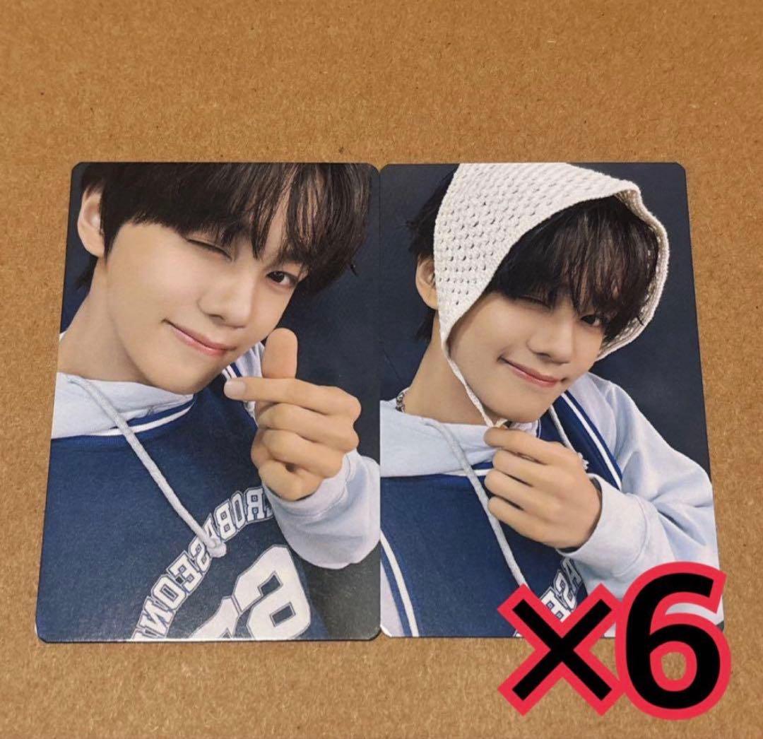 ギュビン トレカ 2種 ×6 ラントレ KCON LA 2025 会場 ZB1 - メルカリ