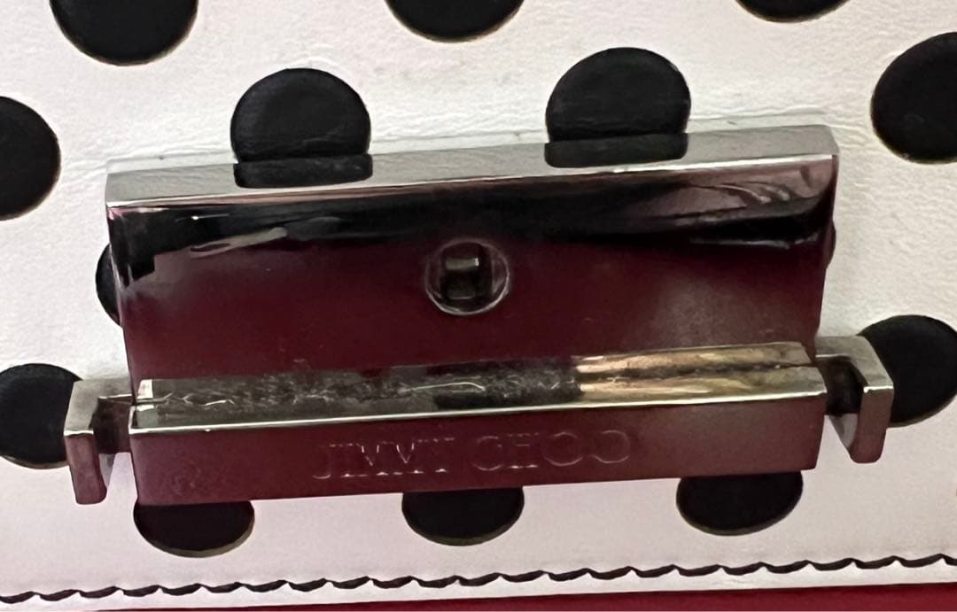 【超値下げ】ジミーチュウ　ゼブラ柄ショルダーバック