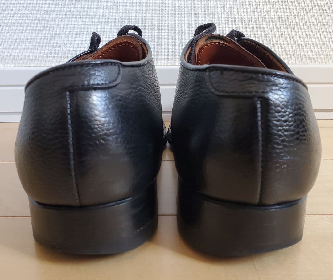 【別注】BEAMS×ALDENスコッチ & コードバン Vチップ7.5 黒