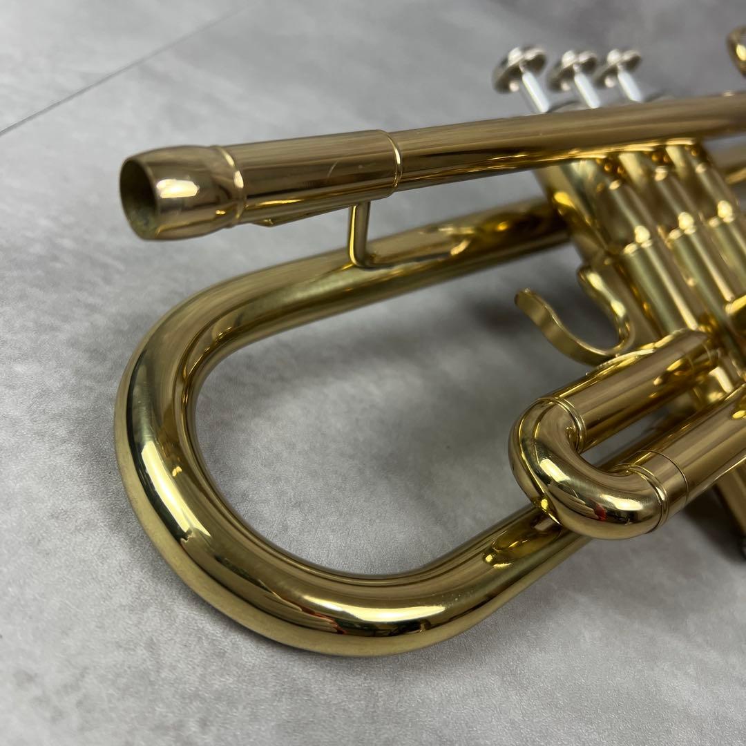 ammoon トランペット 管楽器 スチューデントモデル 初心者 学生 吹奏楽