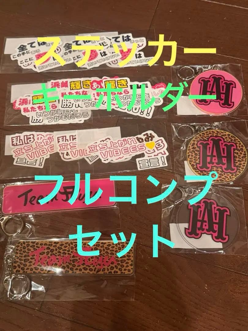 浜崎あゆみ TA特製ハンガー＆ドレスカバー TAアクリルキーホルダーセット