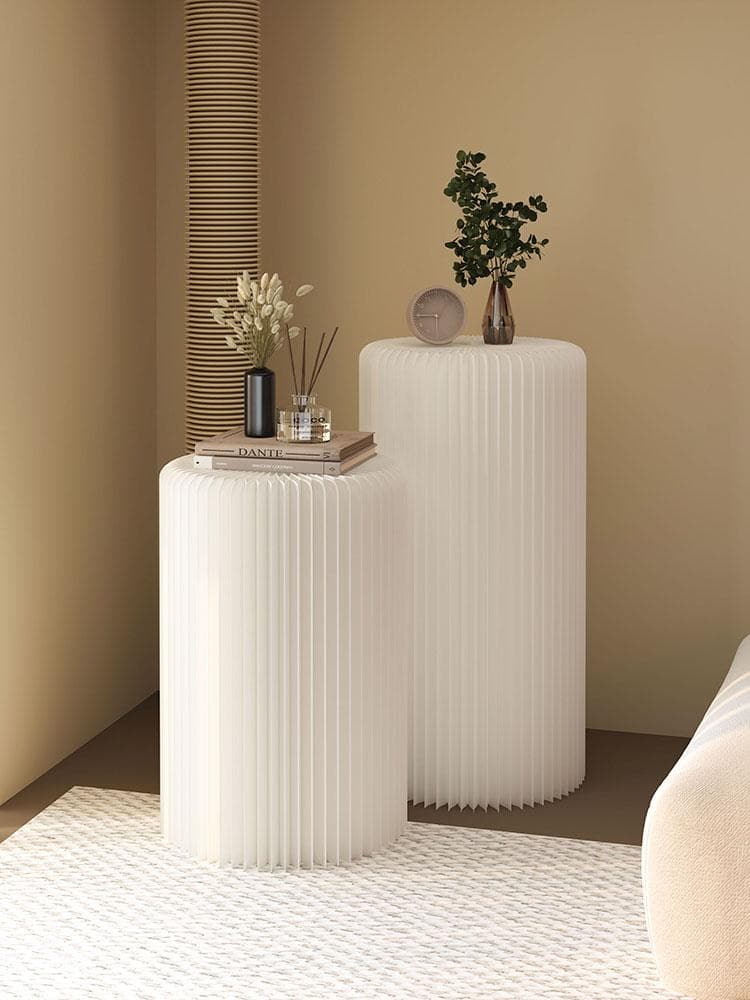 ディスプレイスタンド 折りたたみ式円柱高さ98㎝直径20㎝展示台陳列台