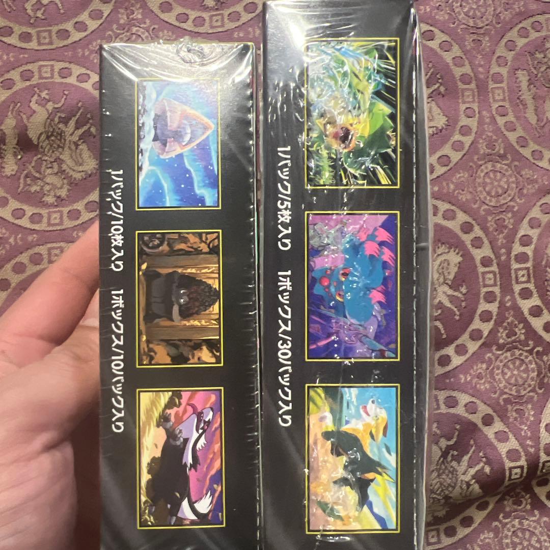 ポケモンMEGAドリームEX & インフェルノX各1BOXシュリンク付き