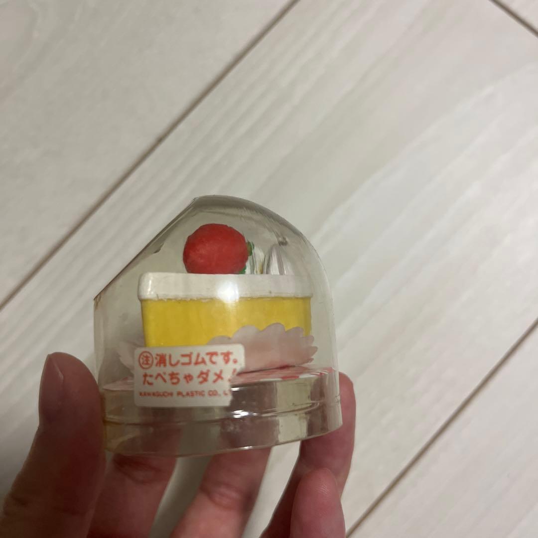 昭和レトロ ショートケーキ ケーキ シュガーキッズ おままごと 消しゴム