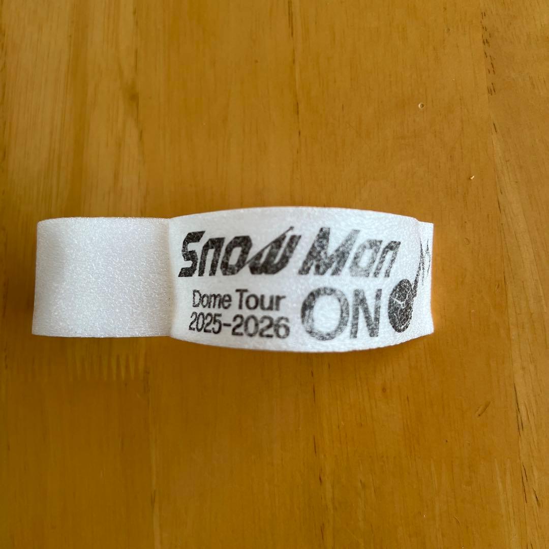 SnowMan 銀テープ 銀テ 音符 落下物 美品 おまけ付き - メルカリ