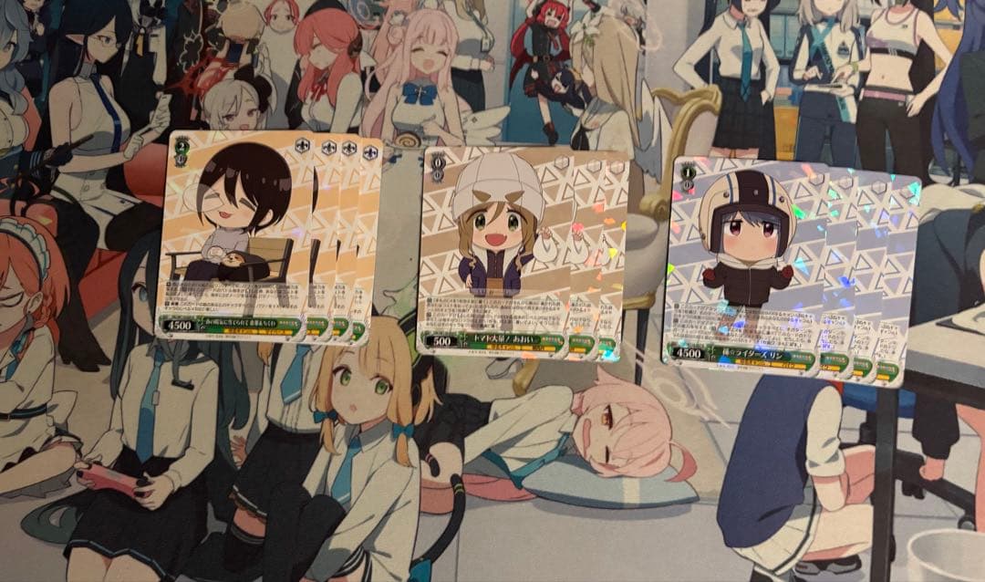 ws ゆるキャン△ 宝扉 デッキ+パーツ多数