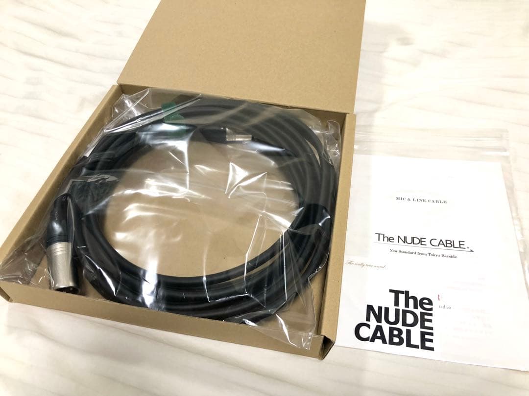 nude cable TYPE-R 5m マイク・ラインケーブル