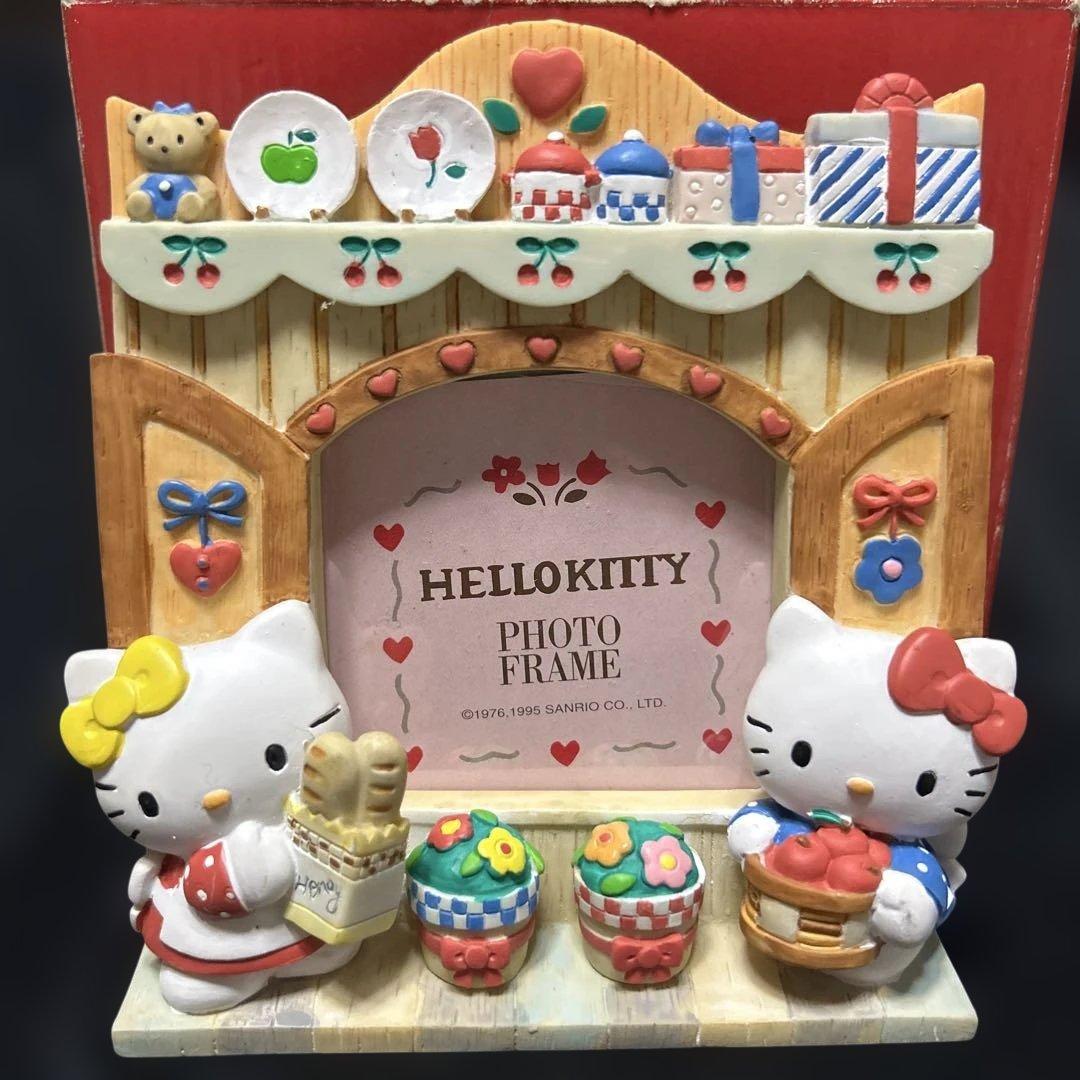 希少レアハローキティフォトフレームテンシ2007 サンリオ平成レトロ
