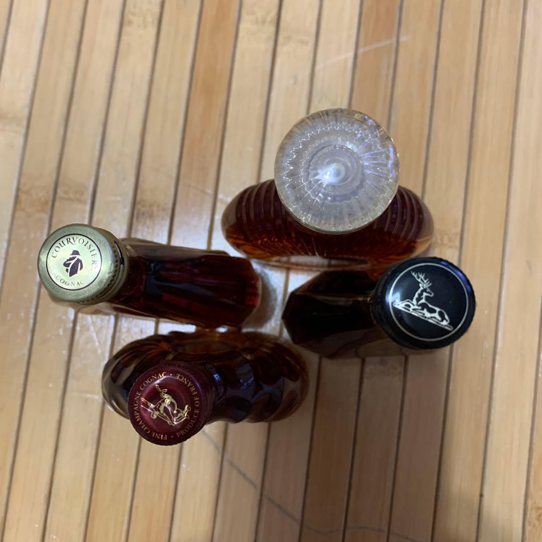 同梱不可コニャック コニャックミニチュアボトル ブランデー ミニ