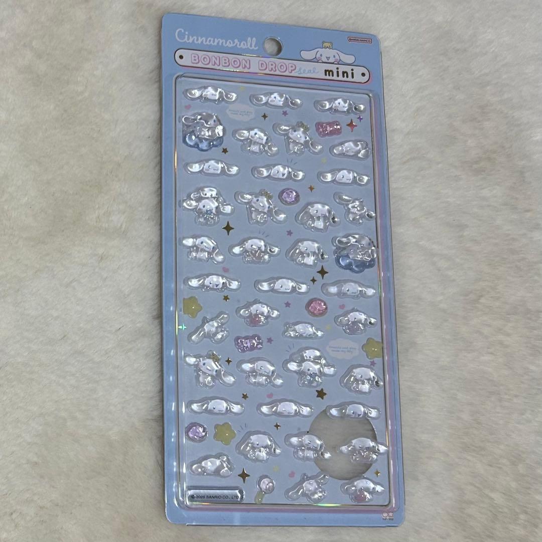 【正規品】サンリオ　ボンボンドロップシールmini コンプ 8種セット