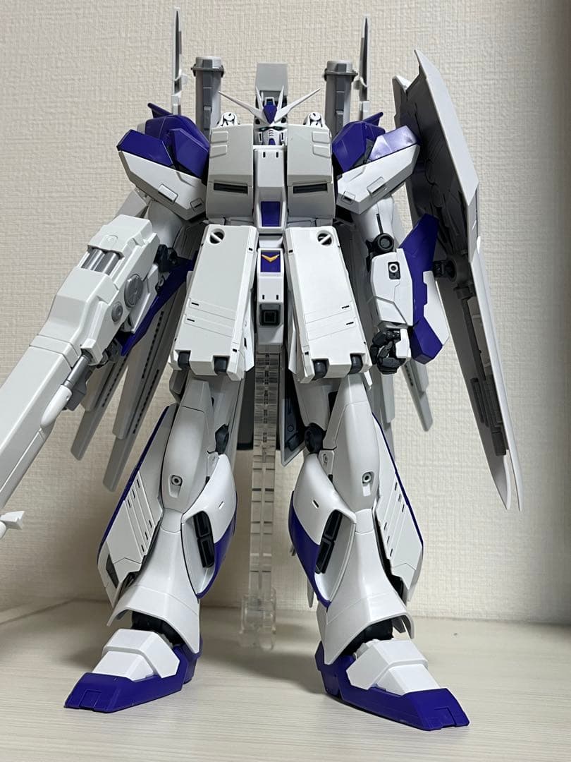 MG Hi-νガンダムVer.Ka＋HWS拡張セット【組立済】