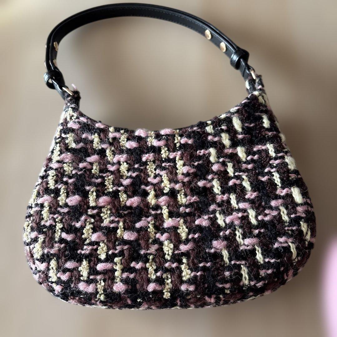 トリーバーチ ツィードバッグ