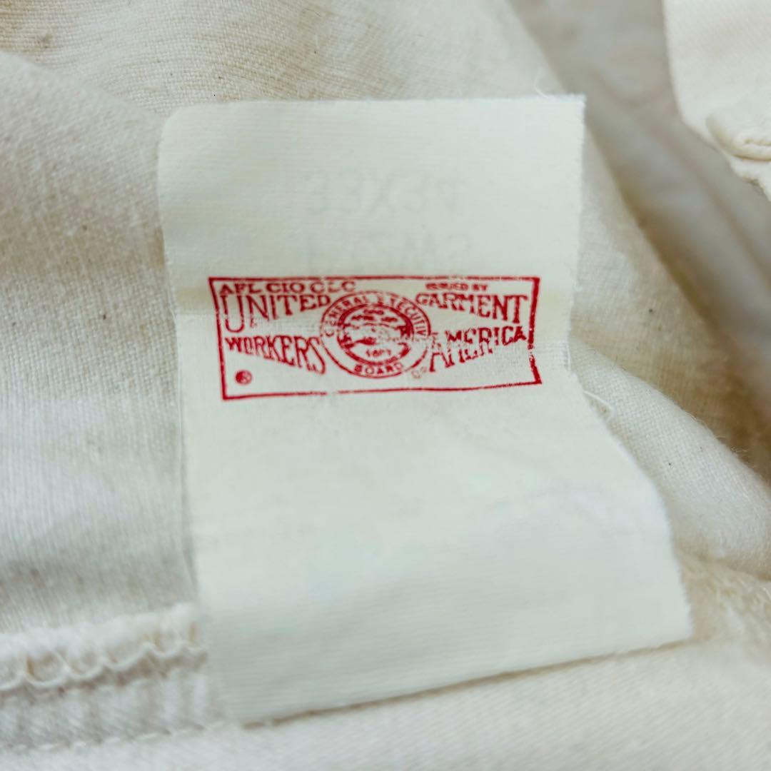 カーハート　デニム　ホワイト　USA製　ヴィンテージ　パンツ　レア　アメリカ