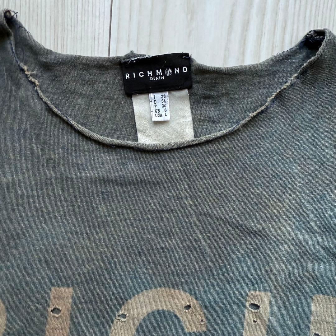 トップス Richmond denim tanktop