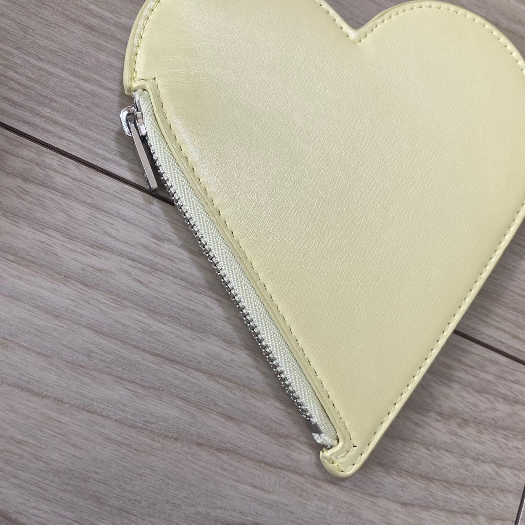 JIL SANDER ハート型ケース イエロー