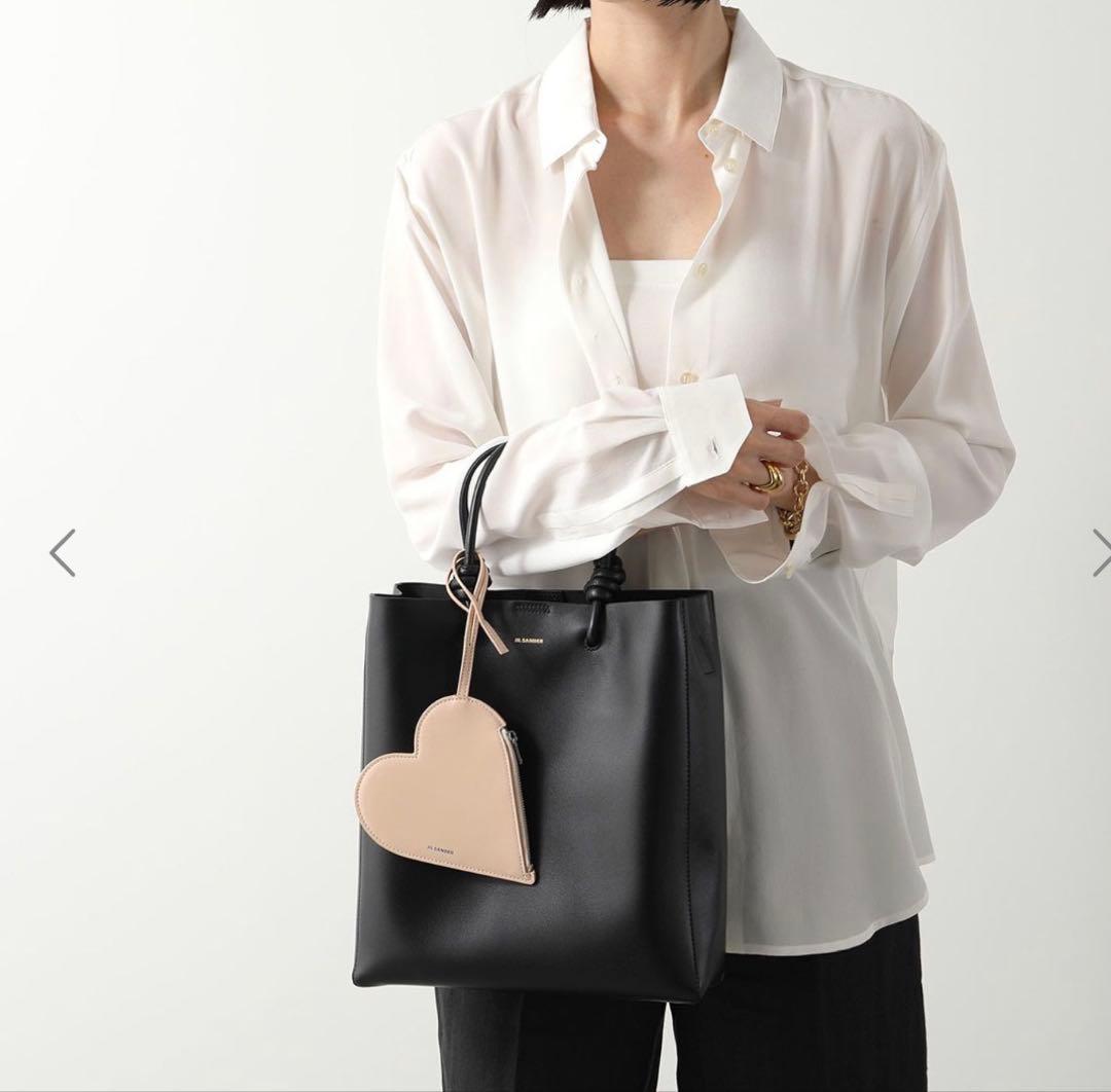 JIL SANDER ハート型ケース イエロー