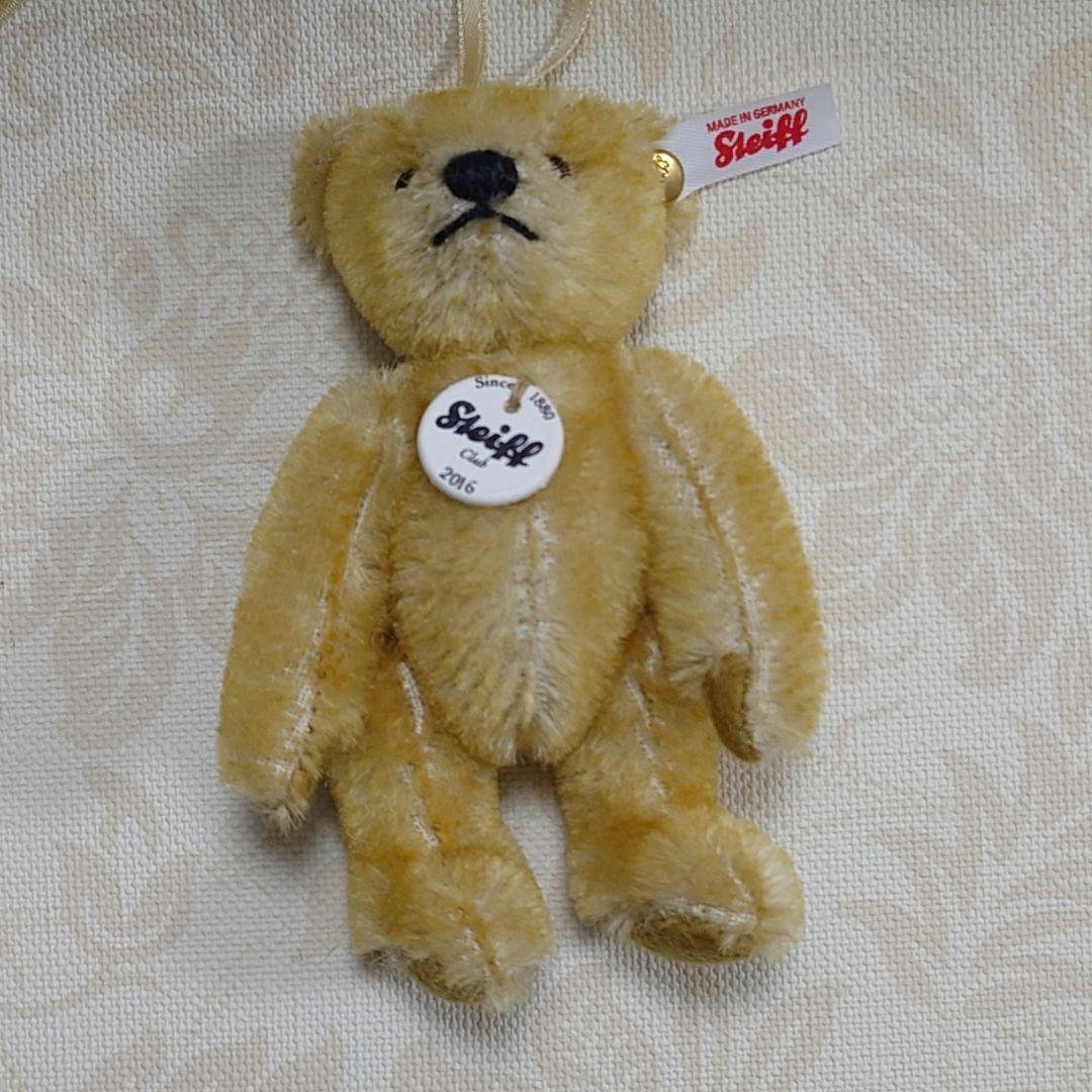 【2016年】Steiff　シュタイフ　会員限定ミニテディベア