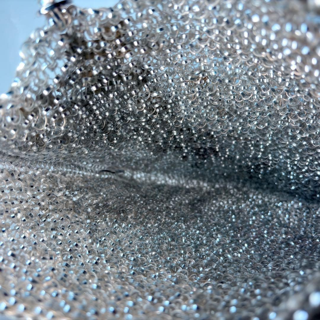 アンテプリマ ANTEPRIMA ワイヤーバッグ ハンドバッグ 手提げ シルバー