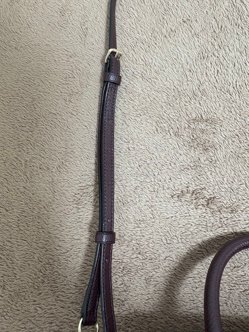 Coach バーガンディ ハンドバッグ ショルダーバッグ