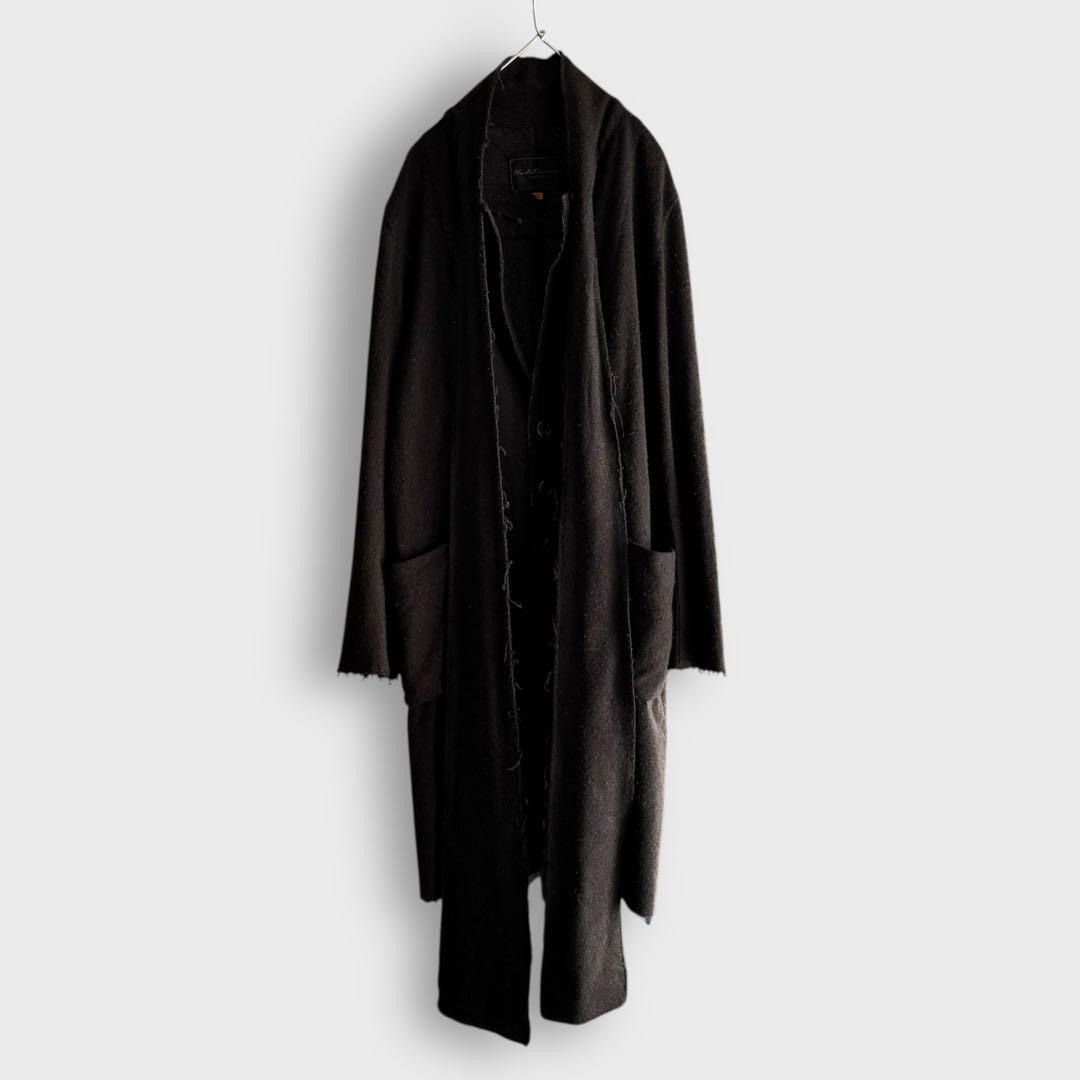 UNDERCOVER 06AW guruguru期 ウール縮絨ロングカーディガン