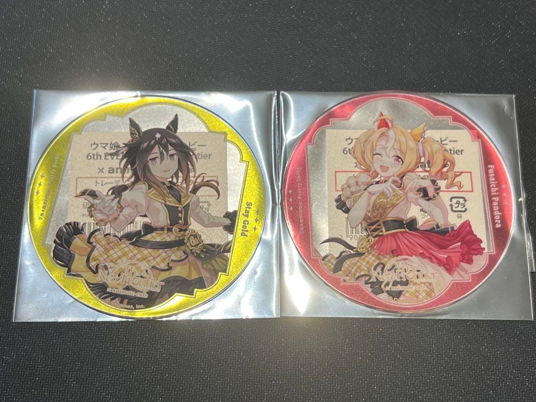 ウマ娘 6th アクリルコースター フサイチパンドラ ステイゴールド シク