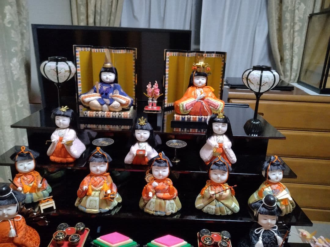 少し大きめミニ雛人形
