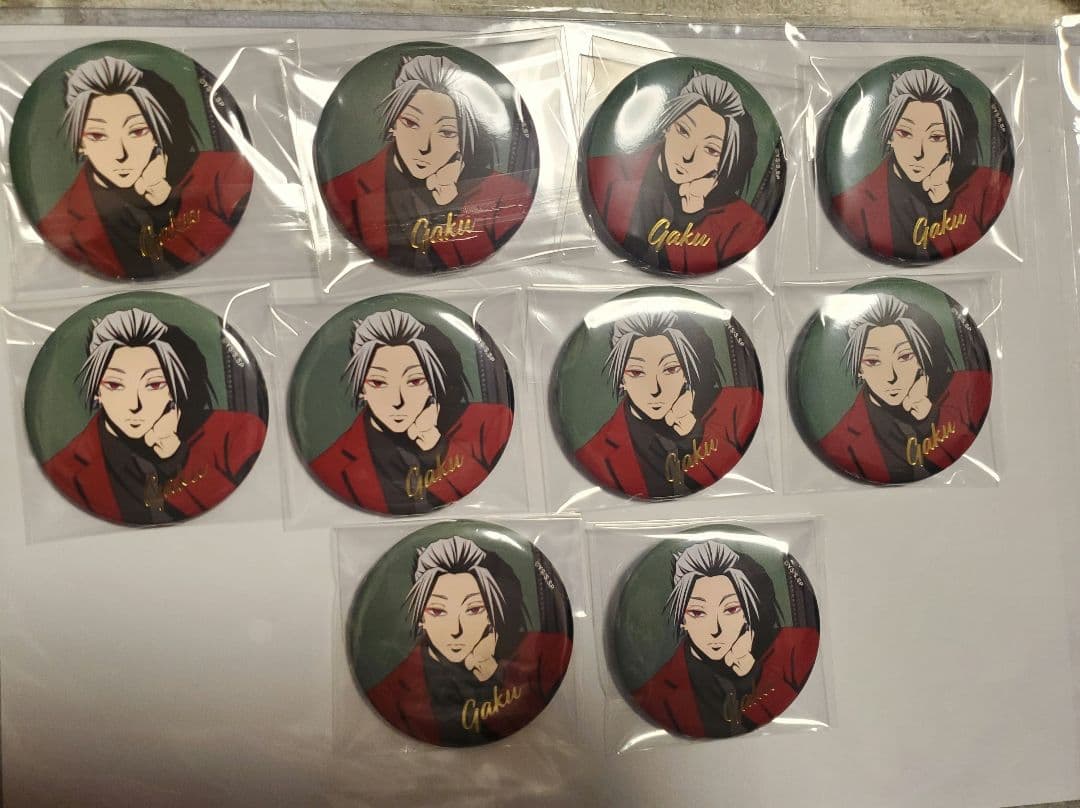 sakamoto days 楽 箔押し缶バッジ Chair PLAZA 10個