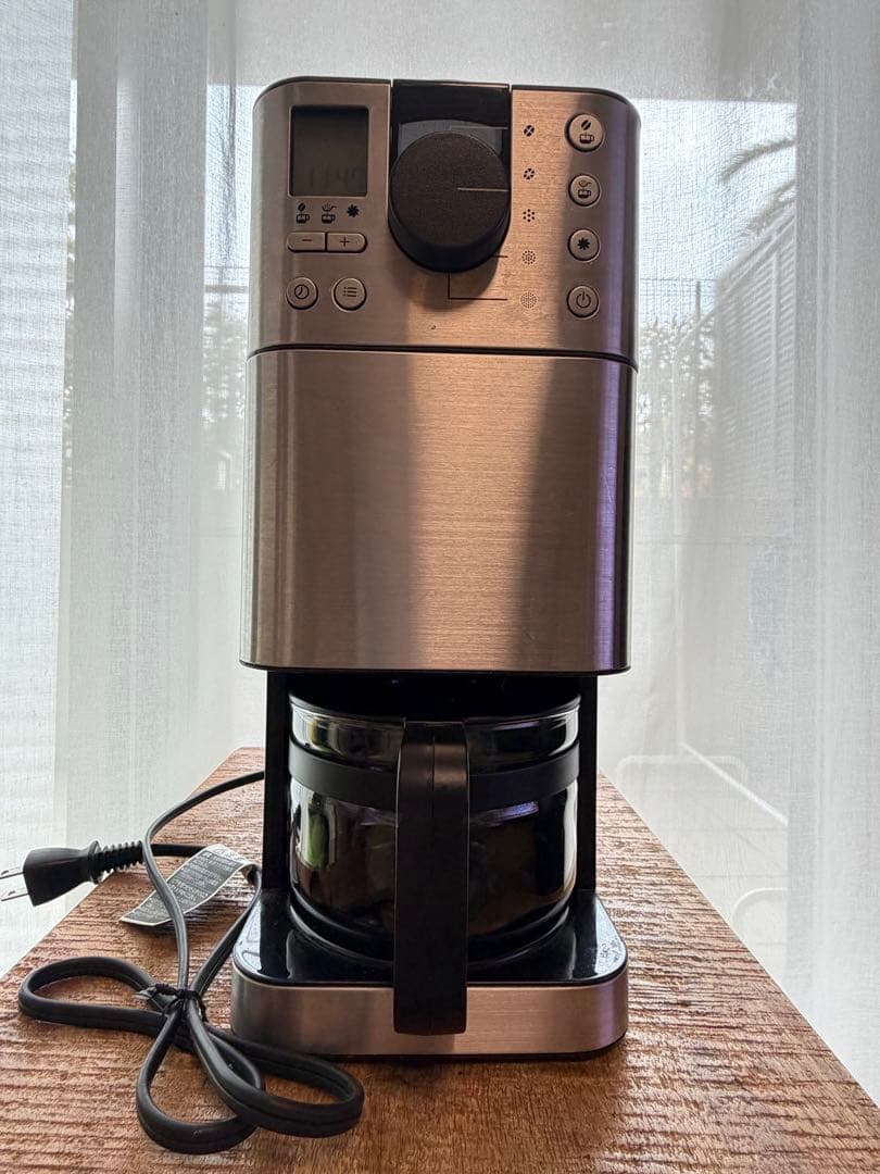 MUJI 豆から挽けるコーヒーメーカー MJ-CM1 - メルカリ