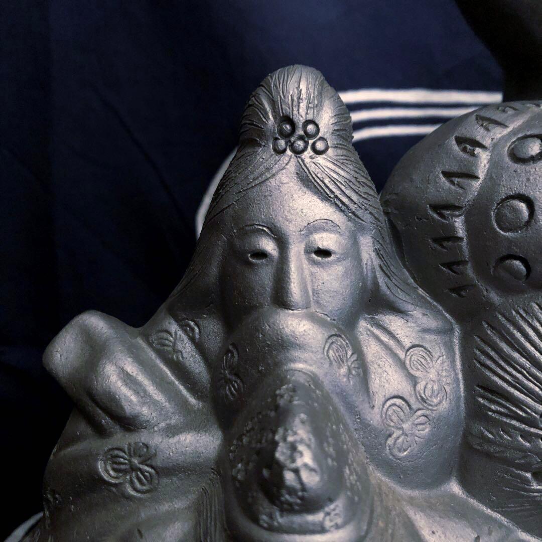 特注品・三州瓦】第二代鬼金 鬼師 神谷直之 作 いぶし銀