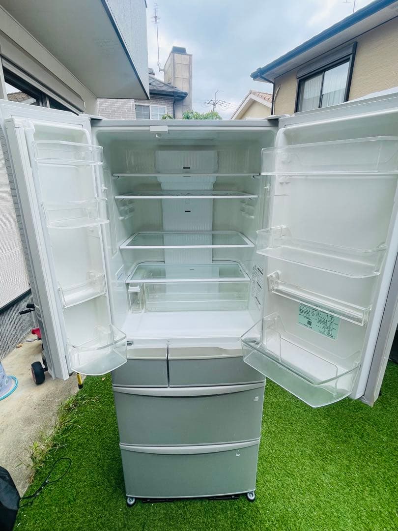 シルバー冷蔵庫 4段棚 中型　451L 2017年製 シルバー冷蔵庫 4段棚 中型 451L 2017年製 シルバー冷蔵庫 4段棚 中型