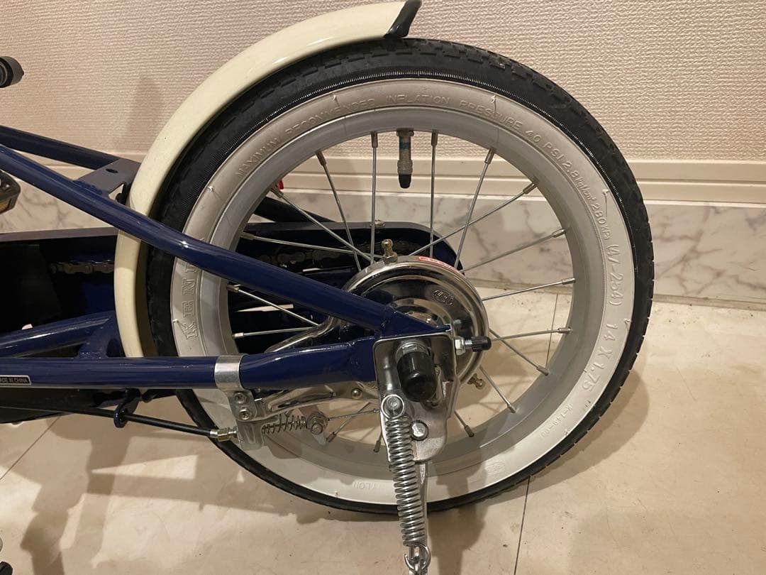 引取希望 INNOVATIONFACTORY 自転車あさひ 14インチ ネイビー - メルカリ