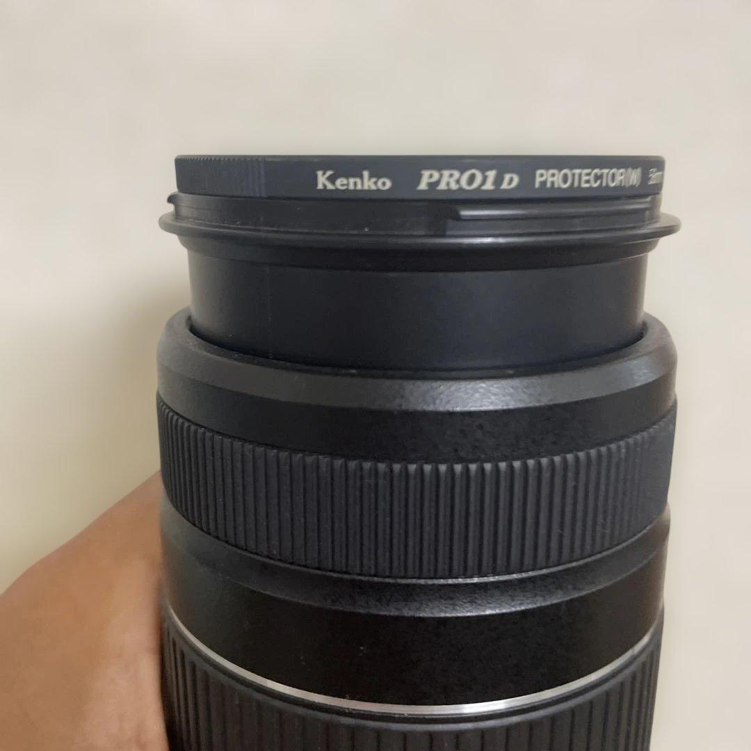 Canonズームレンズ。55〜250mm MACRO 1.1m／3.6ft