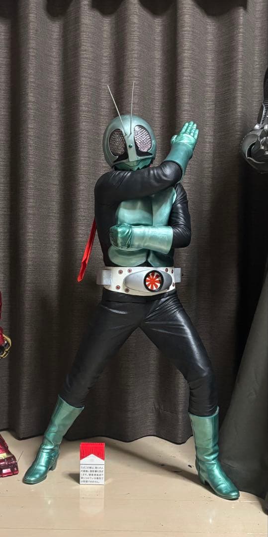 海洋堂 ハイパーソフビ 仮面ライダー 旧1号 1/2スケール 88cm 完成品