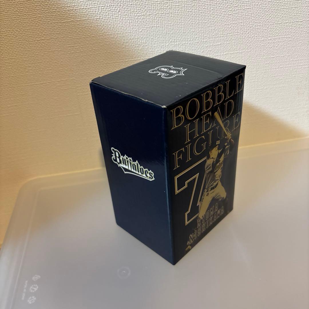 新品】西川龍馬選手ボブルヘッドフィギュア オリックスバファローズ