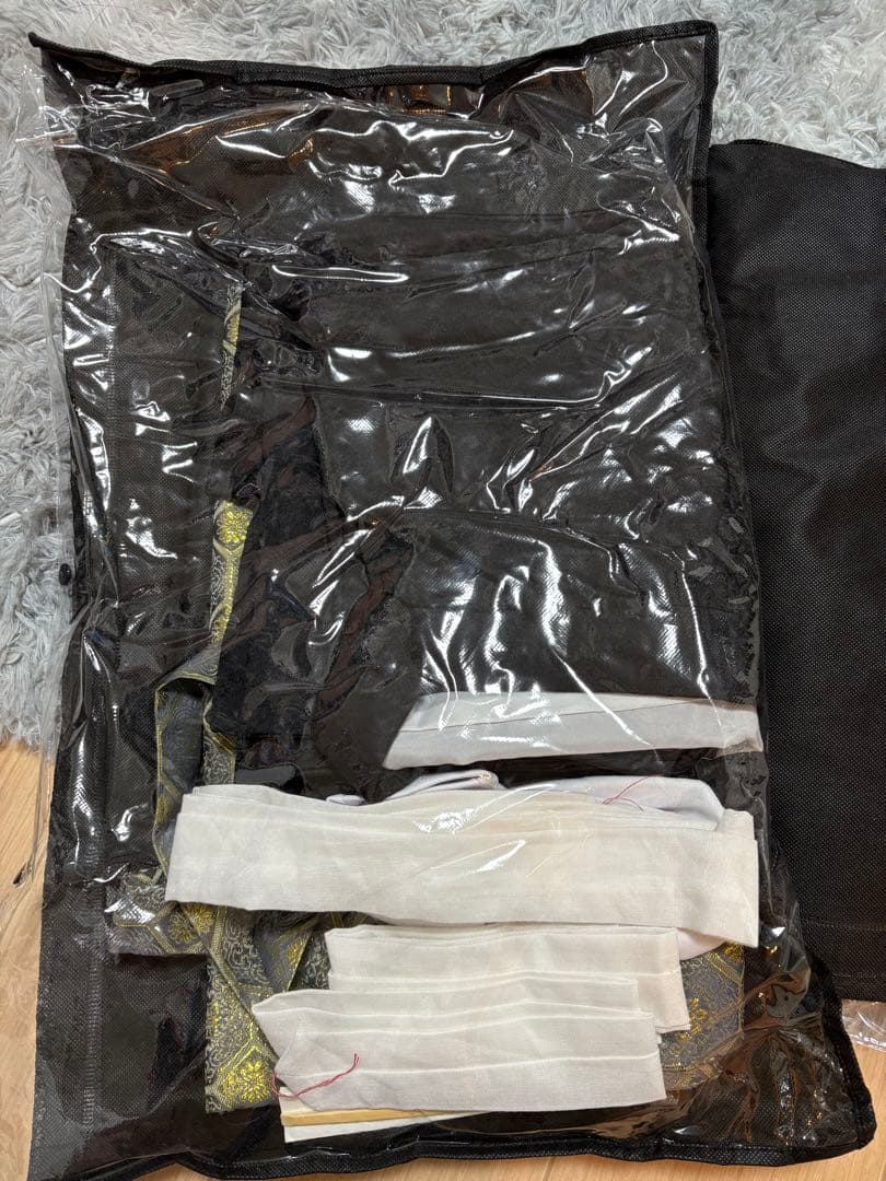 子供用着物セット 鶴デザイン