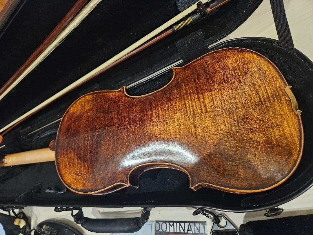 Liuxi工房 ビオラ、 カーボンマックケース、弓、肩当て付き