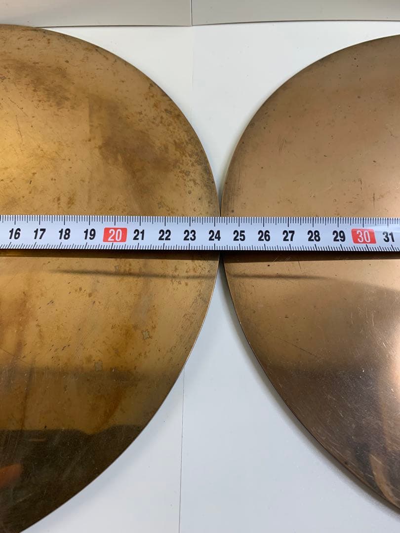 銅鏡 古い鏡2点 天下松村因幡守 手鏡 古鏡 骨董品 アンティーク