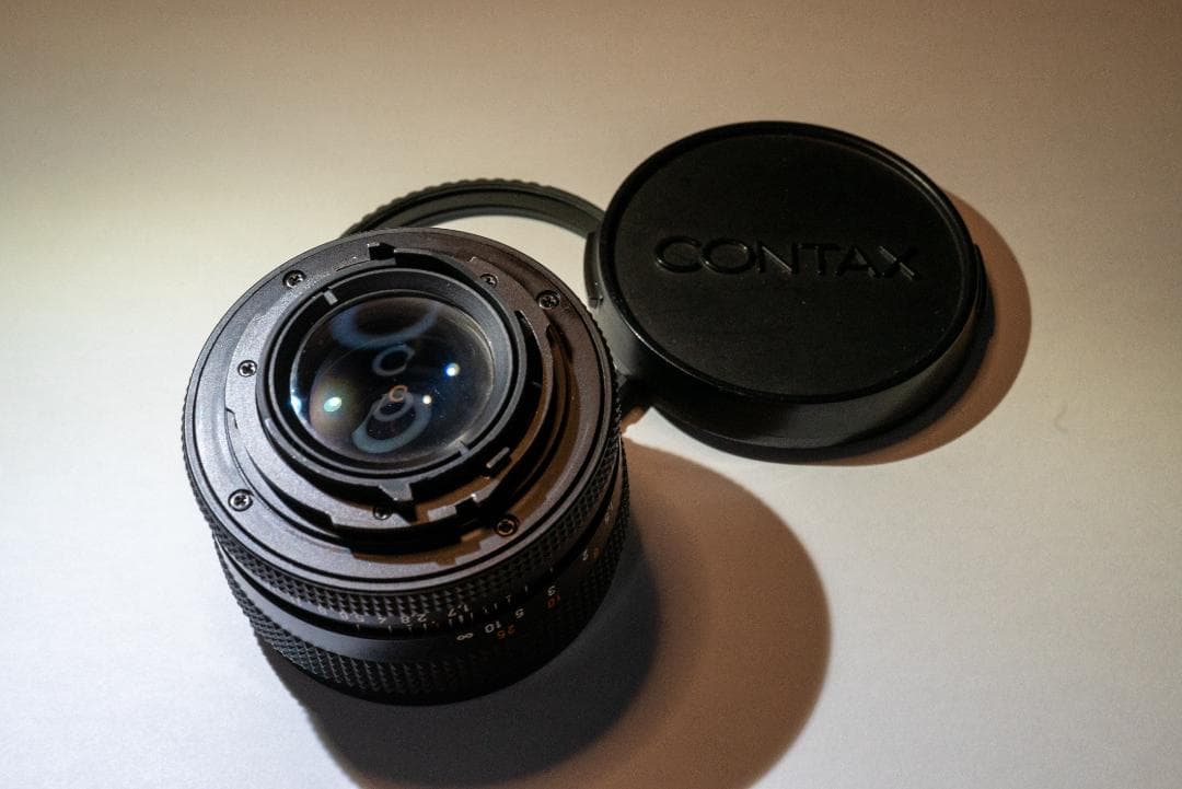 美品】 CONTAX Carl Zeiss レンズ3本セット アダプター付き