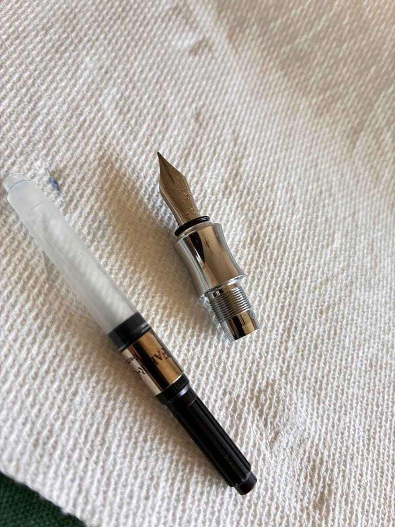 ラスト値下げ！FABER CASTELL万年筆 F オンドロ インク付き