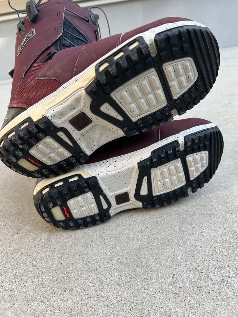 Salomon スノーボードブーツ バーガンディ