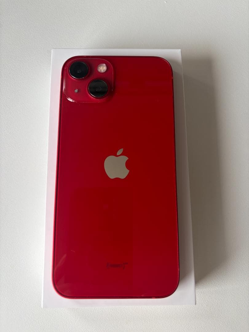 Apple iPhone 13 (PRODUCT)RED 本体