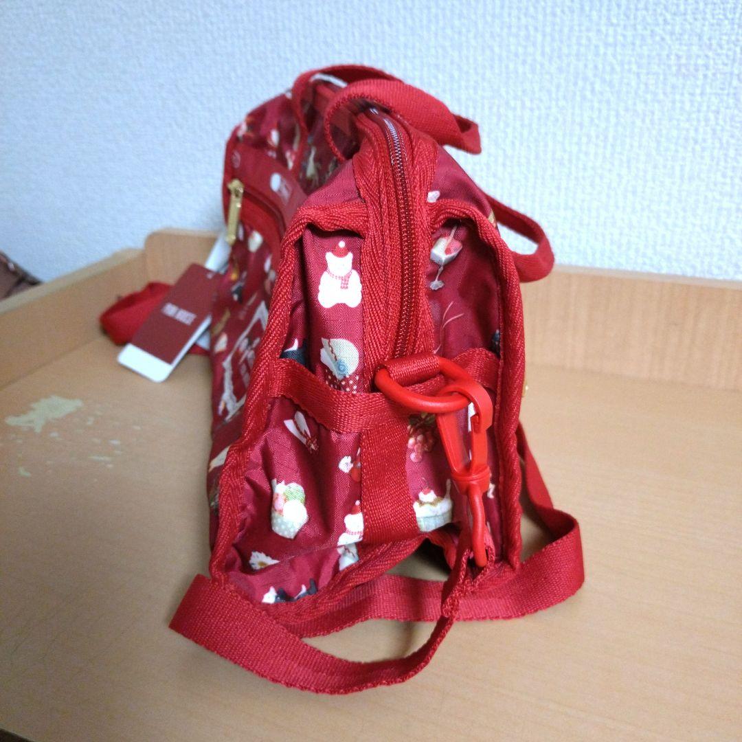 LeSportsac×ピンクハウス ショルダーバッグ 赤 新品タグ付 2way