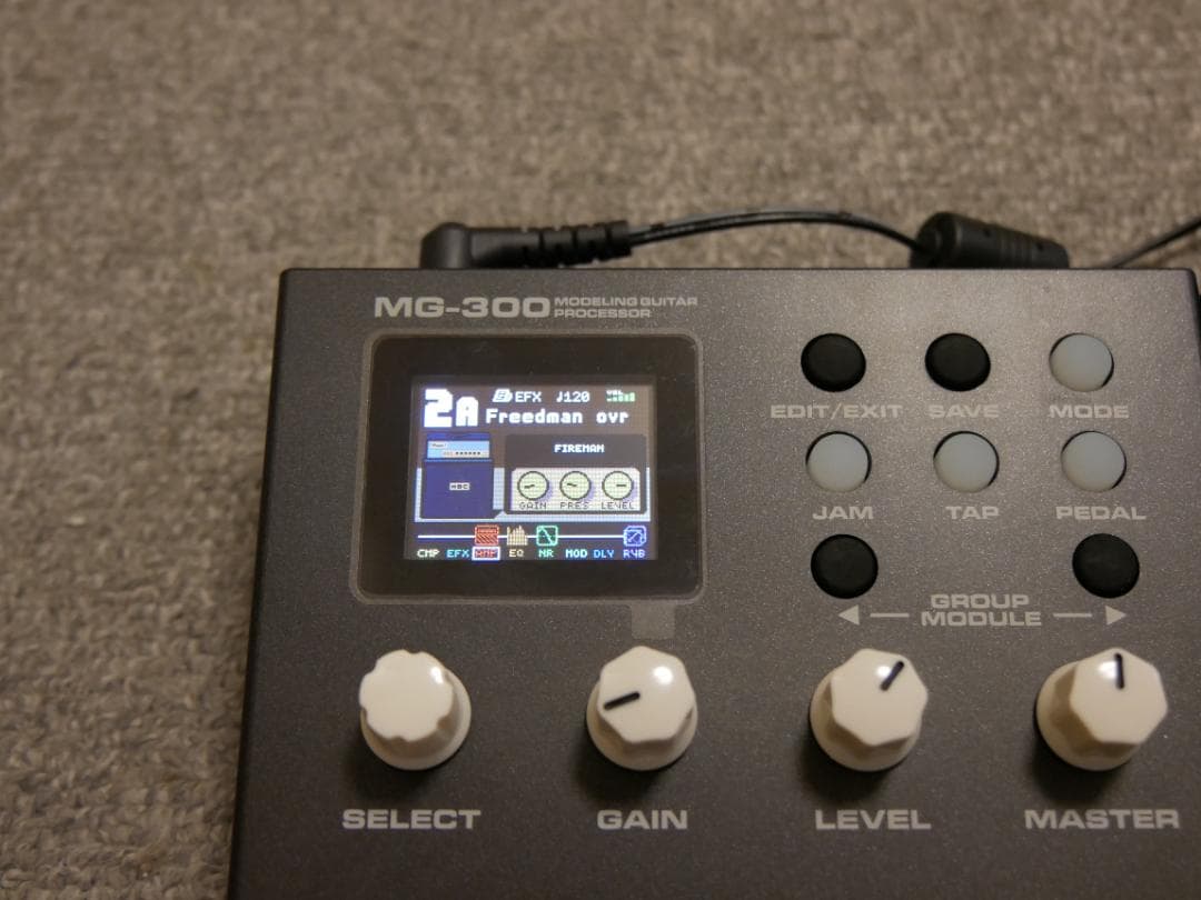 動作確認済・美品】NUX MG-300 エフェクター