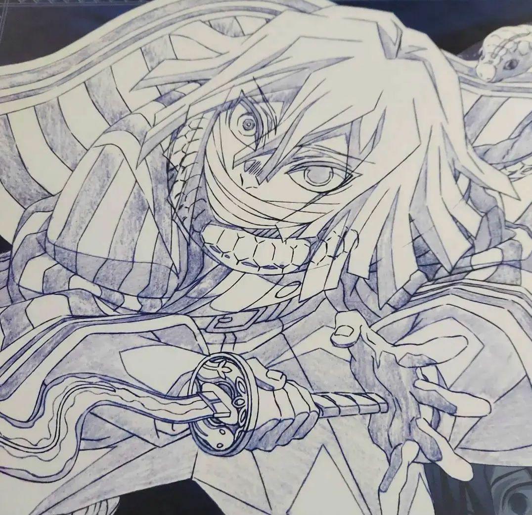 鬼滅の刃【ufotable Cafe 限定】伊黒小芭内 ランチョンマット - メルカリ