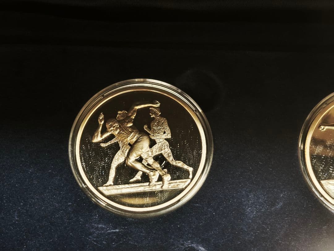 アテネオリンピック記念銀貨 プルーフコインセット 銀正味188.7g