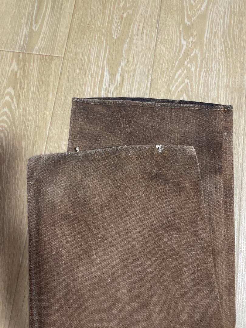 酒袋　柿渋染め25