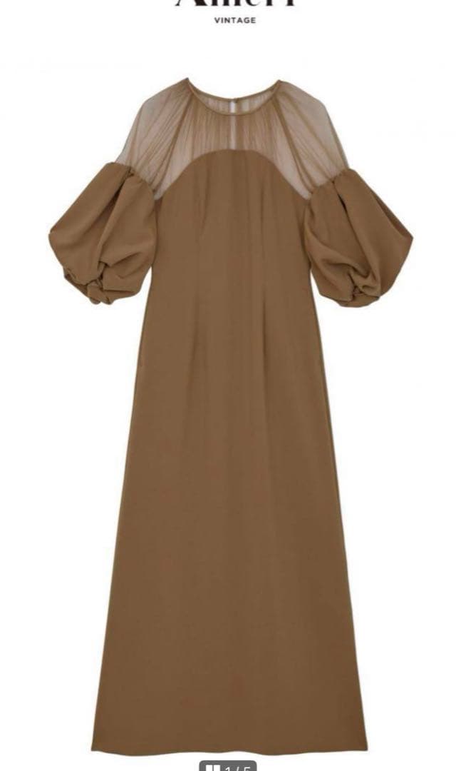 スーツ・フォーマル・ドレス Ameri SOUFFLE SLEEVE ETTE DRESS S