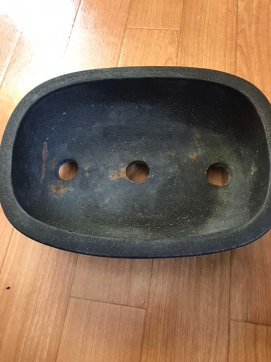 盆栽鉢　時代盆栽鉢銭号梨皮撫角長方鉢山野草寄せ植え植木鉢中型鉢サボテン多肉植物