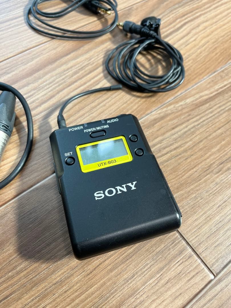 SONY UTX-B03 URX-P03 ワイヤレスシステム