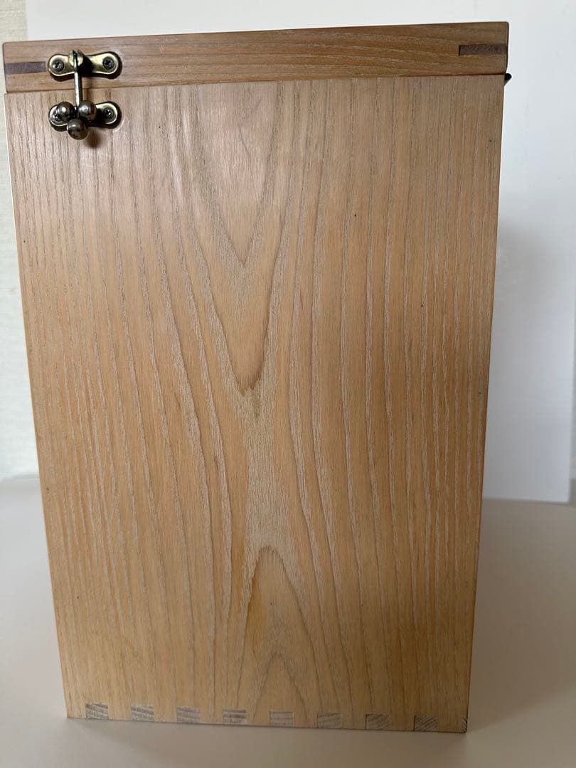 オーダー コスメボックス タモ×ウォールナッツ